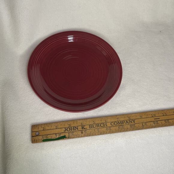 Fiesta Classic Rim 7.25" Salad Plate | Red| - Picture 4 of 4